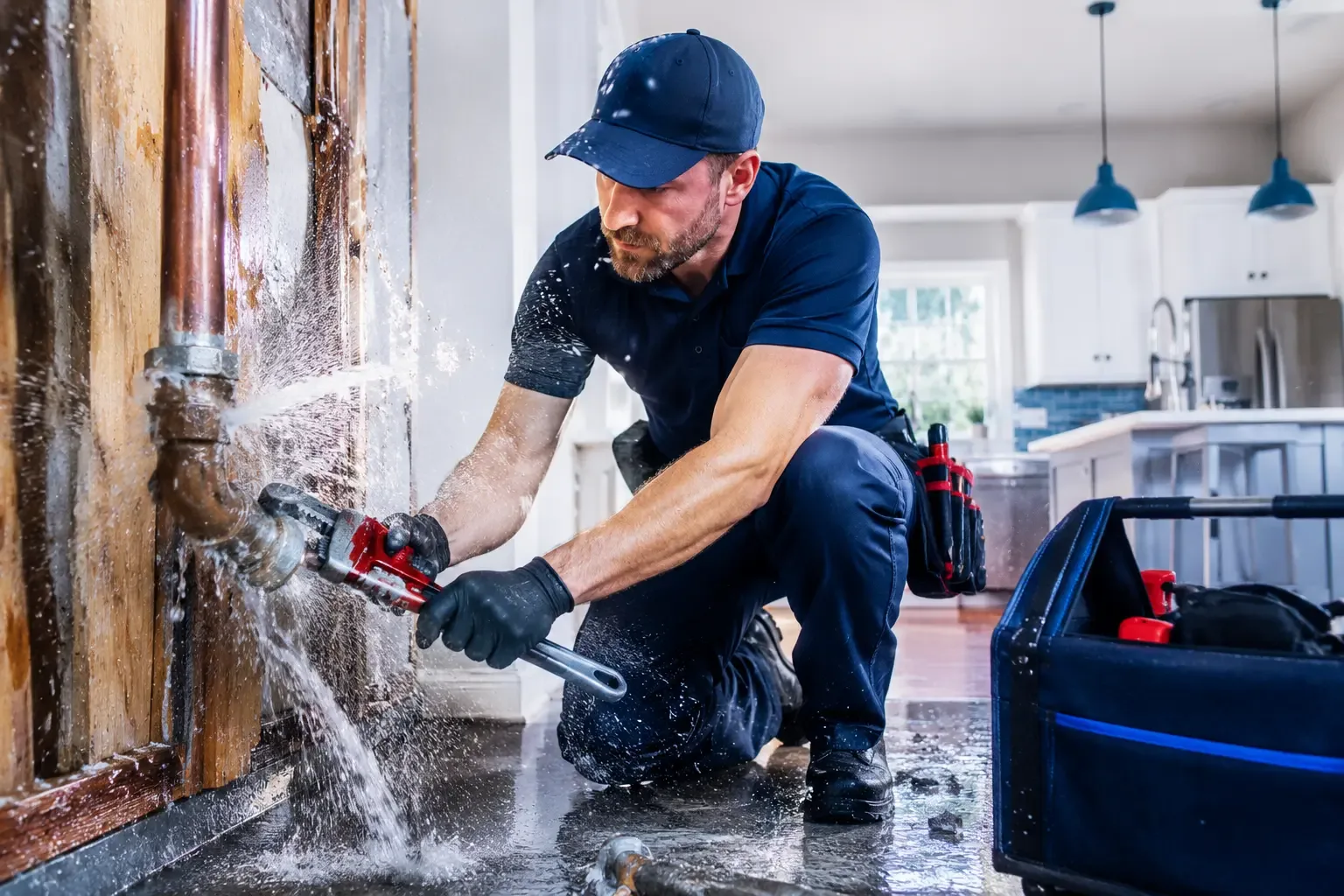 Local emergency pipe repair professionals in Bergoo, WV